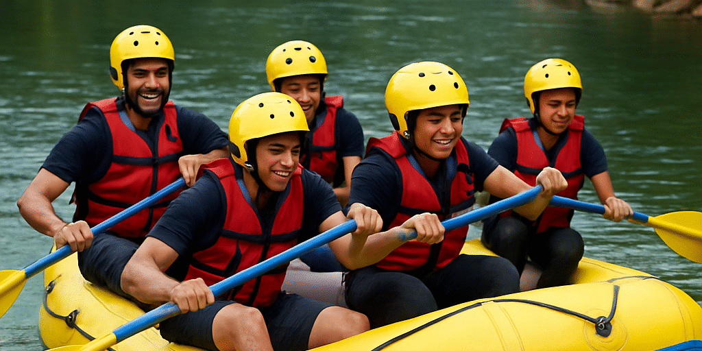 paddle rafting in Bangalore