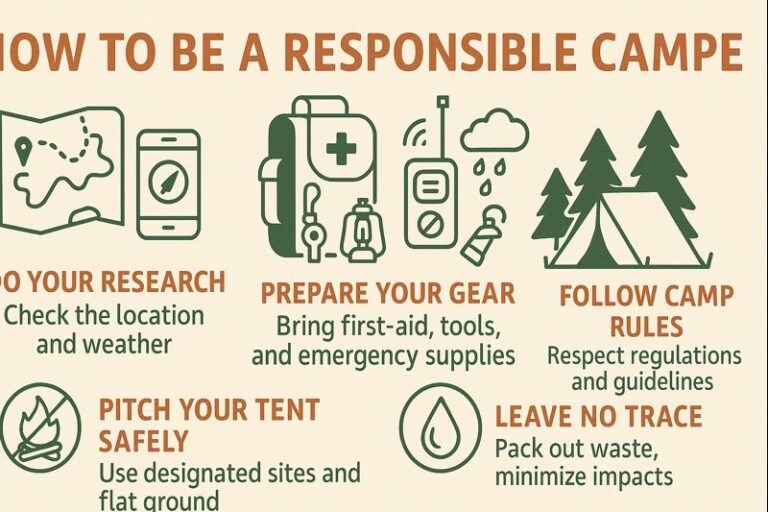 How To Be a Responsible Camper | Safety & Ethics Guide