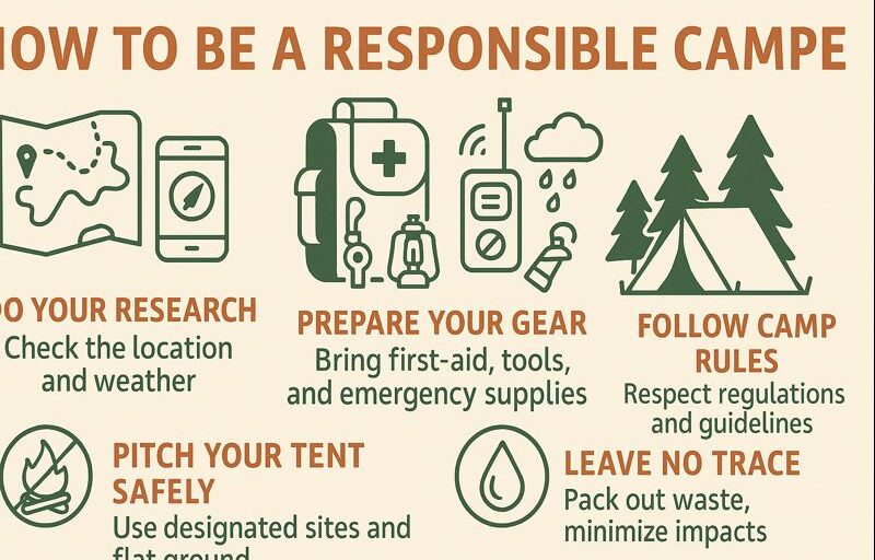 How To Be a Responsible Camper | Safety & Ethics Guide